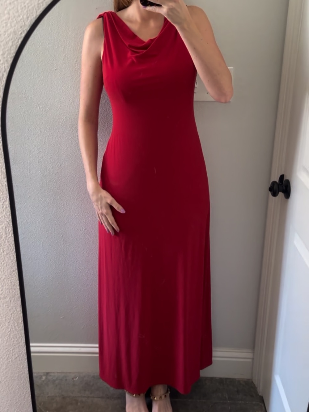 Red dress